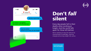 IOSH don't fall silent campaign